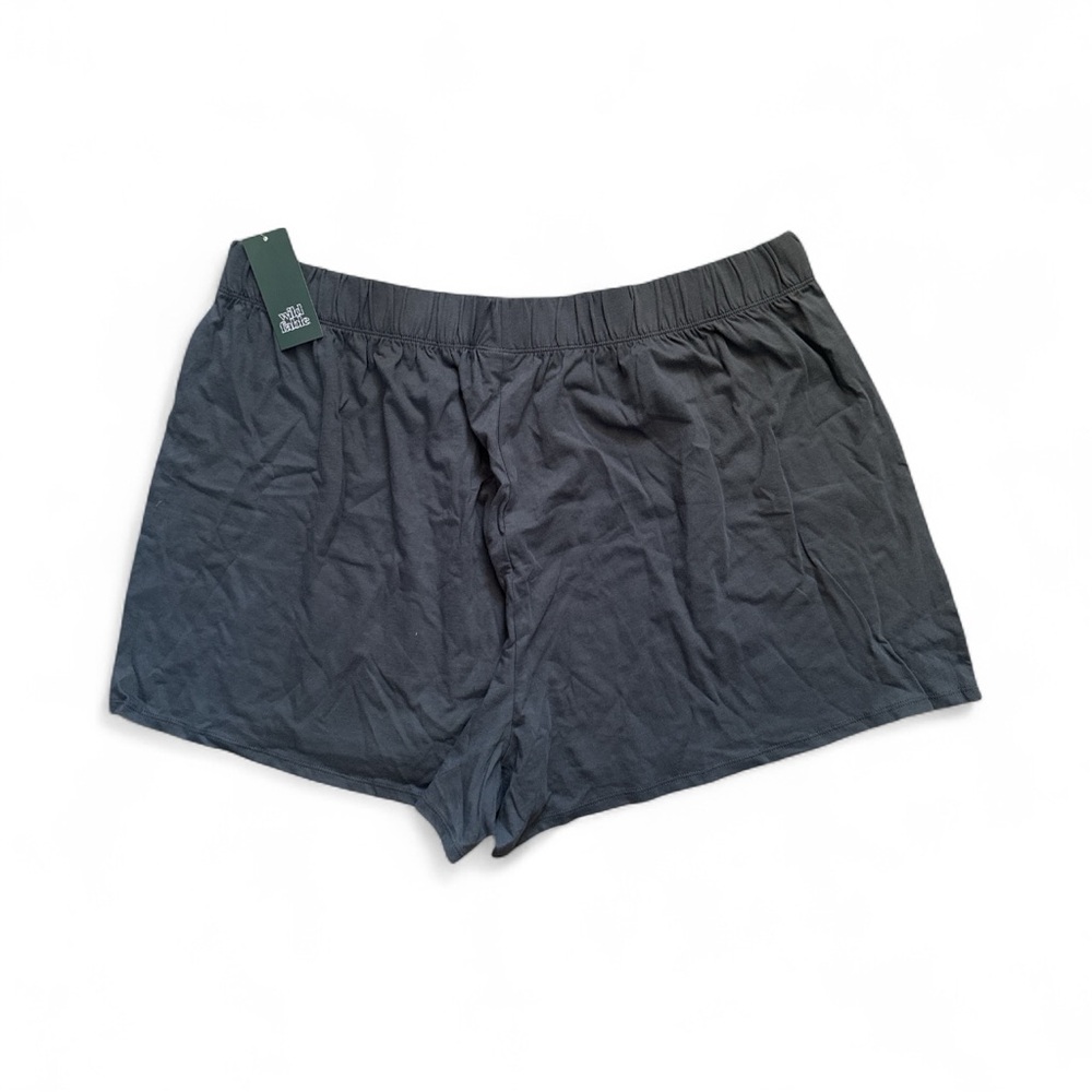 Wild Fable Womens Gray Pull-on Lounge Pajama Shorts 2X NWT